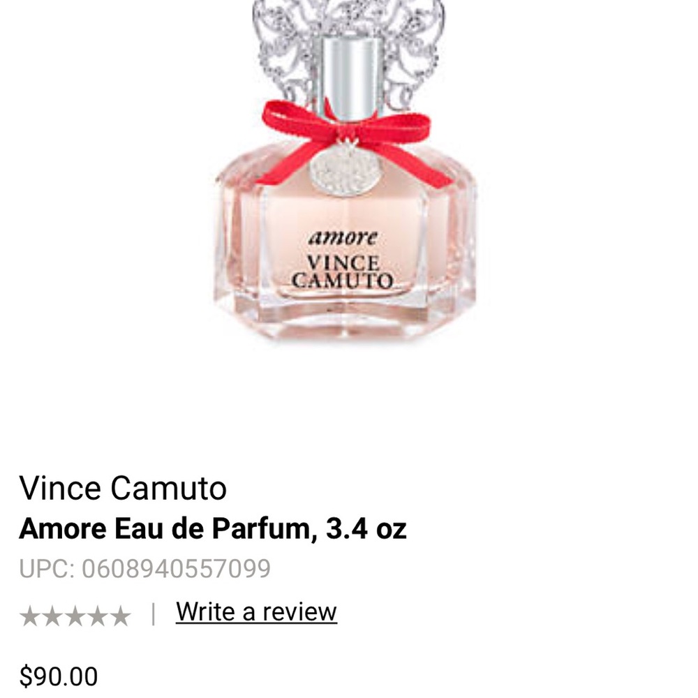 ❌SOLD❌Vince Camuto AMORE eau de parfum